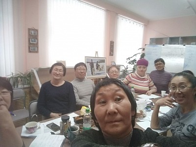 Участники семинара ПСР КМНС, Ноглики, Сахалин.